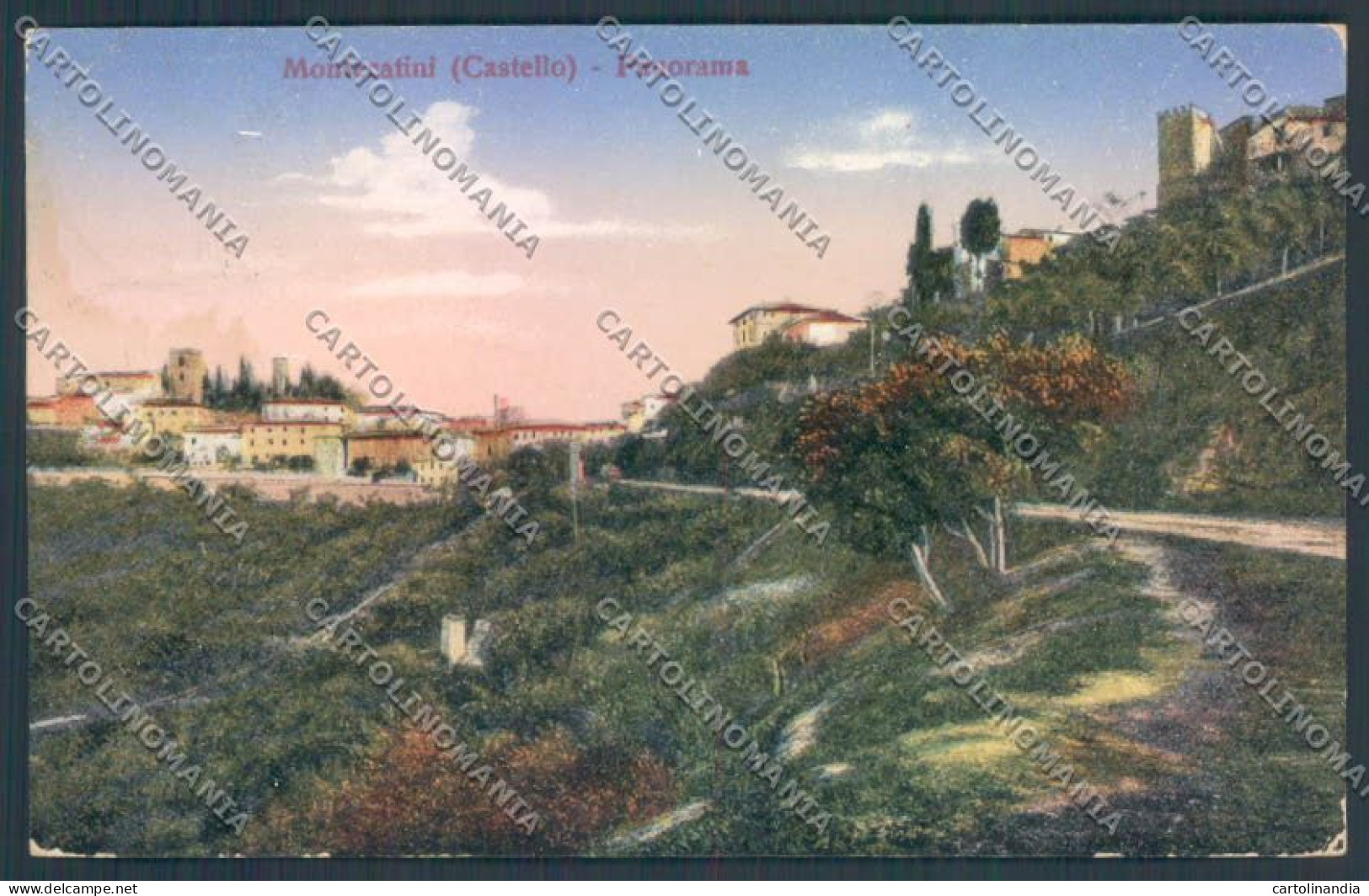 Pistoia Montecatini Cartolina ZG1711 - Pistoia