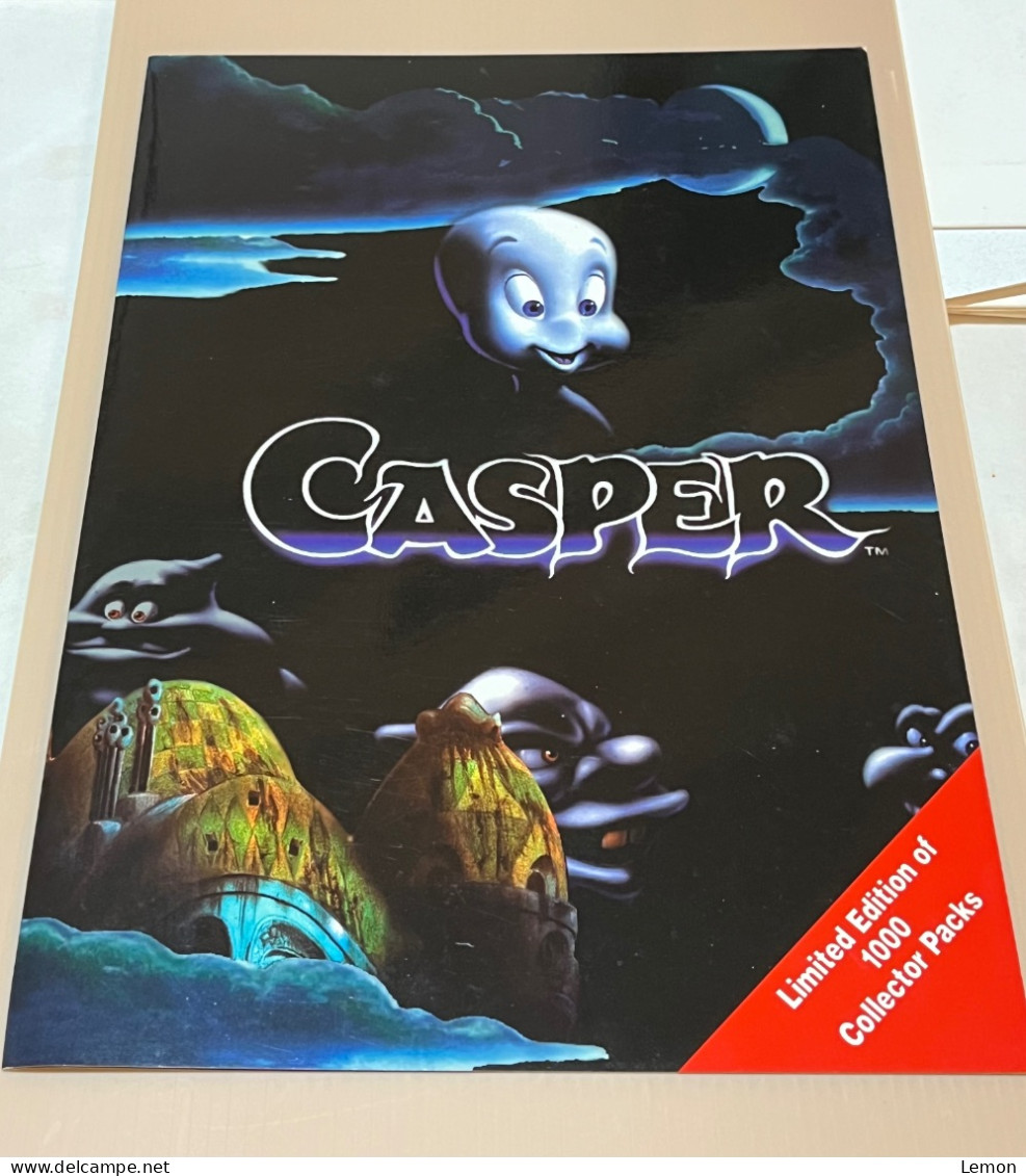 Mint Australia Pacificnet Phonecard - CASPER Movie Cartoon (1000 Collector Packs), Set Of 1 Mint Card With Folder - Australia