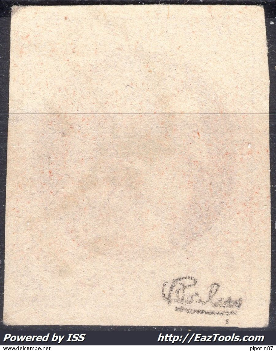 FRANCE EMISSION DE BORDEAUX 2c BRUN ROUGE N° 40B AVEC CAD SIGNÉ CALVES - 1870 Ausgabe Bordeaux