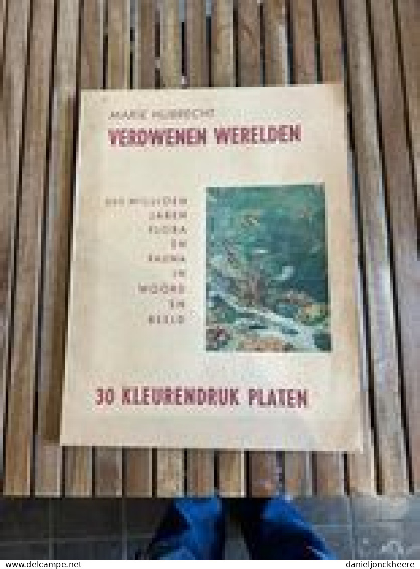 Marie Hubrecht Verdwenen Werelden 30 Kleurendruk Platen 1944 Uitgeverij Oisterwijk - Other & Unclassified