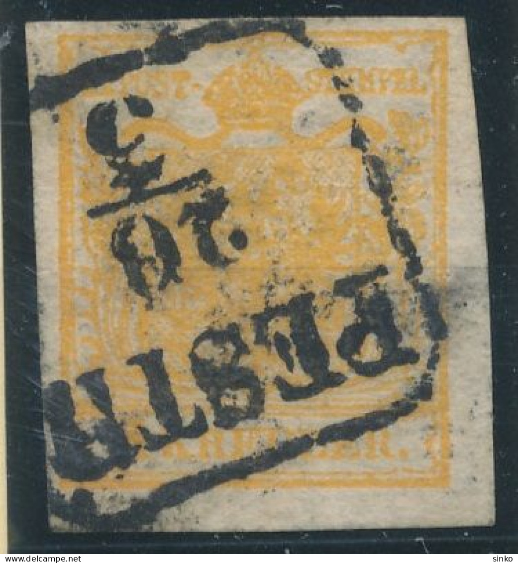 1850. Typography 1kr, PESTH - ...-1867 Voorfilatelie