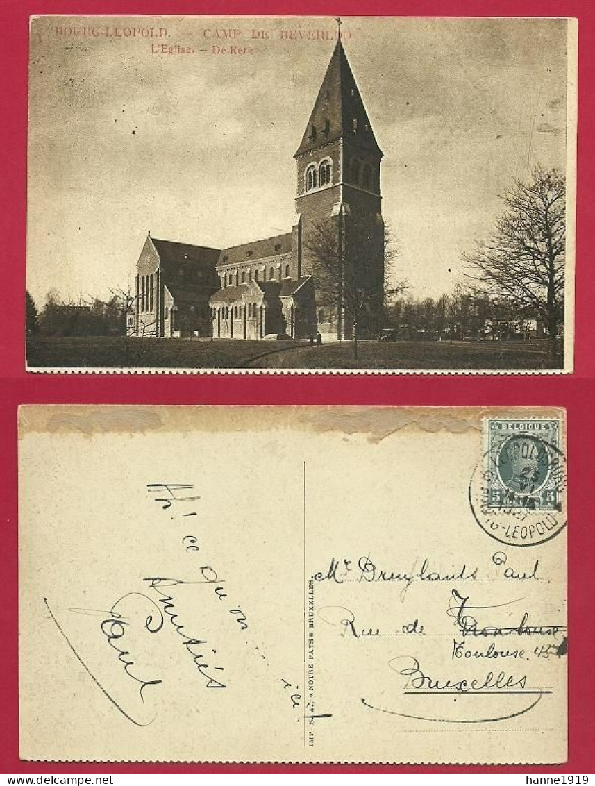 Leopoldsburg De Kerk L' Eglise Camp De Beverloo Htje - Leopoldsburg (Kamp Van Beverloo)