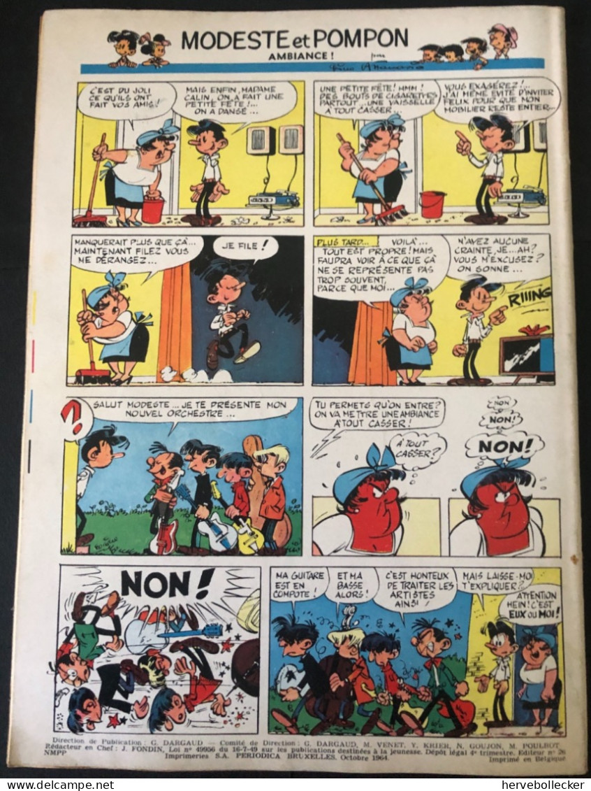 TINTIN Le Journal Des Jeunes N° 836  - 1964 - Tintin