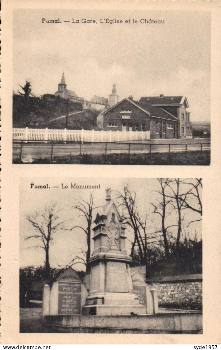FUMAL : Gare, église, Château Et Monument - Huy