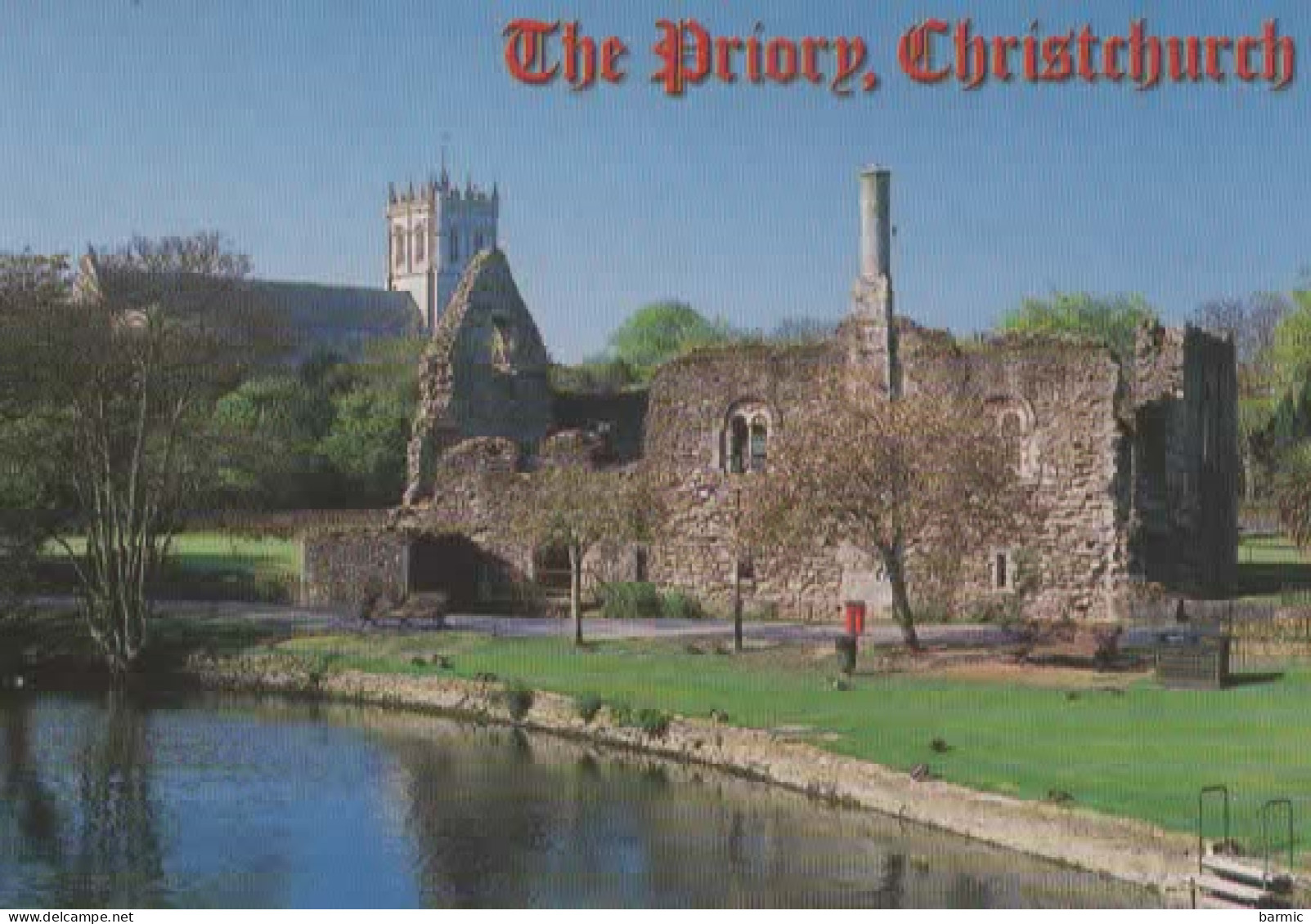 THE PRIORY CHRISTCHURCH  COULEUR  REF 15550 - Autres & Non Classés