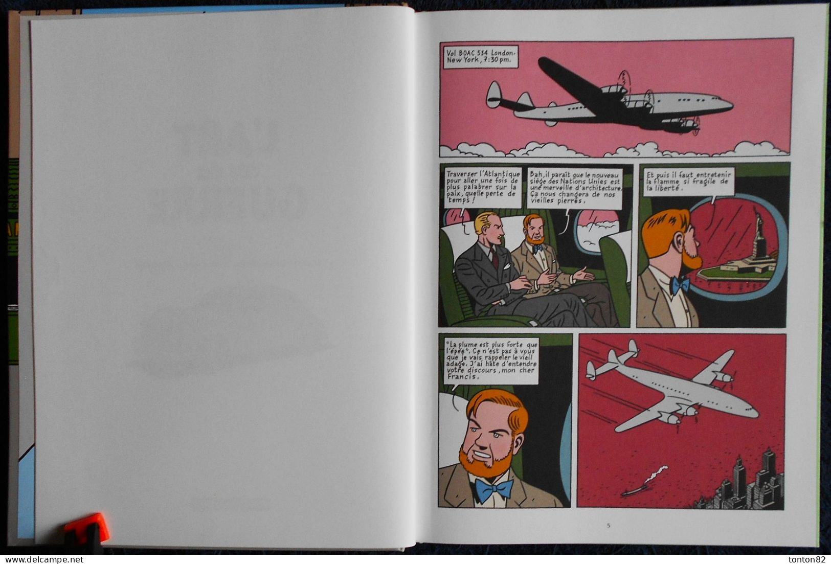 Floch / Fromental Et Bocquet - L'Art De La Guerre  - Une Aventure De Blake Et Mortimer à New York - Ed. Blake & Mortimer - Blake Et Mortimer