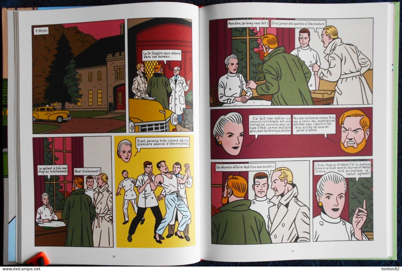 Floch / Fromental et Bocquet - L'Art de la guerre  - Une Aventure de Blake et Mortimer à New York - Ed. Blake & Mortimer