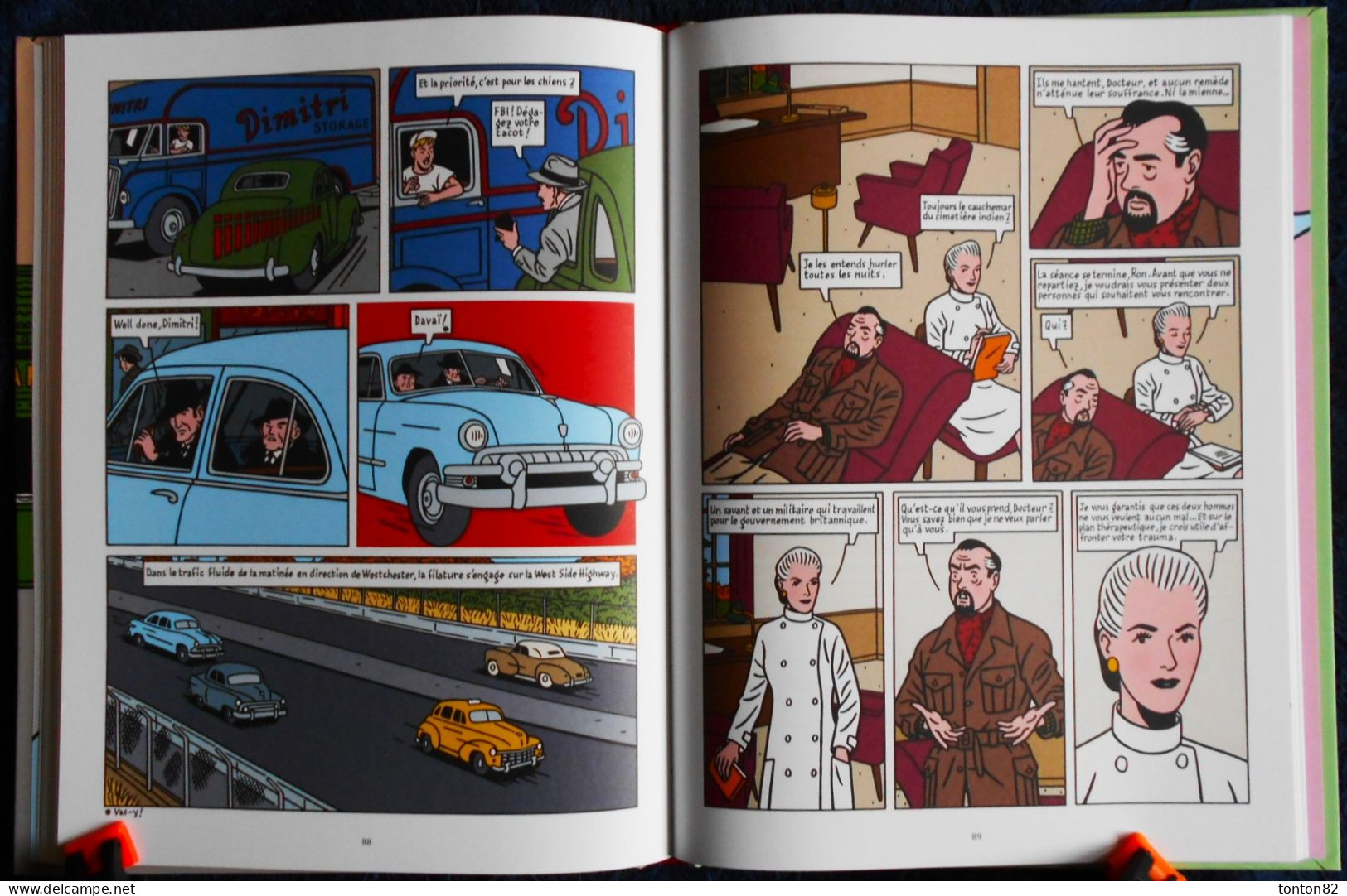 Floch / Fromental et Bocquet - L'Art de la guerre  - Une Aventure de Blake et Mortimer à New York - Ed. Blake & Mortimer