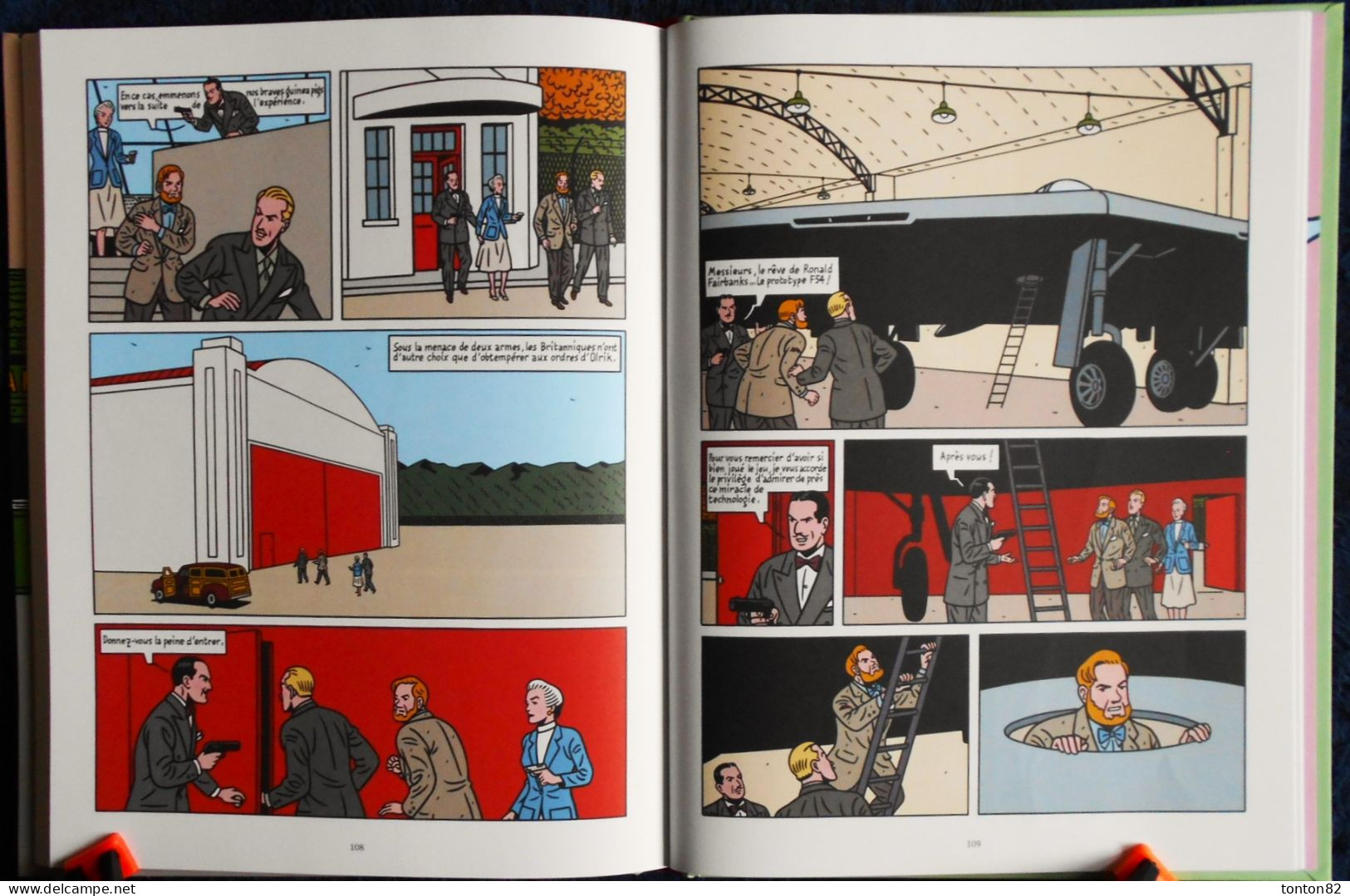 Floch / Fromental et Bocquet - L'Art de la guerre  - Une Aventure de Blake et Mortimer à New York - Ed. Blake & Mortimer