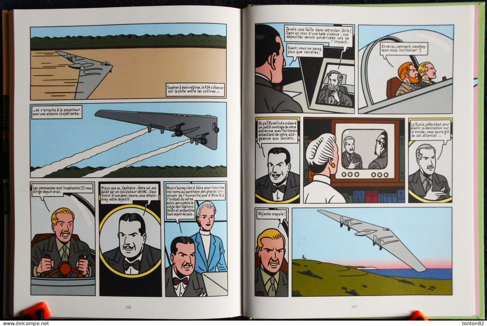 Floch / Fromental et Bocquet - L'Art de la guerre  - Une Aventure de Blake et Mortimer à New York - Ed. Blake & Mortimer