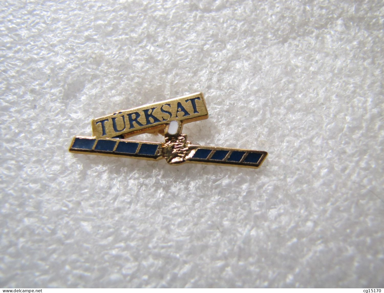 PIN'S    ESPACE  TURKSAT  Email Grand Feu - Space