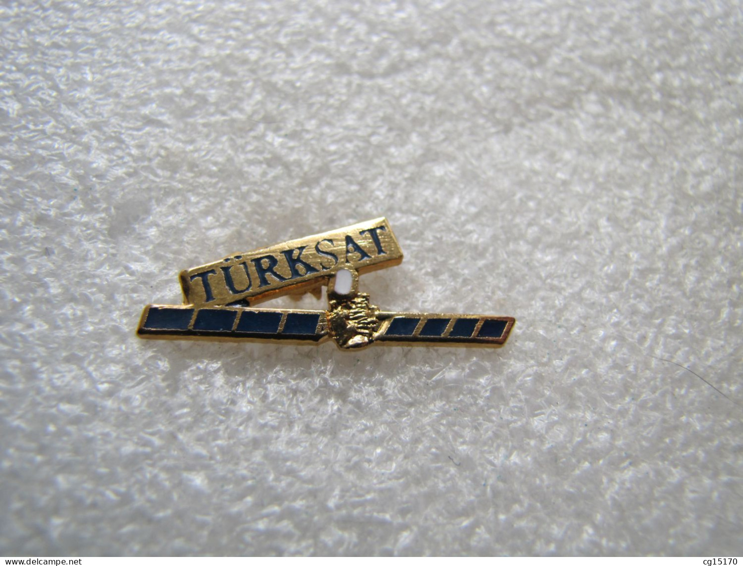 PIN'S    ESPACE  TURKSAT  Email Grand Feu - Ruimtevaart