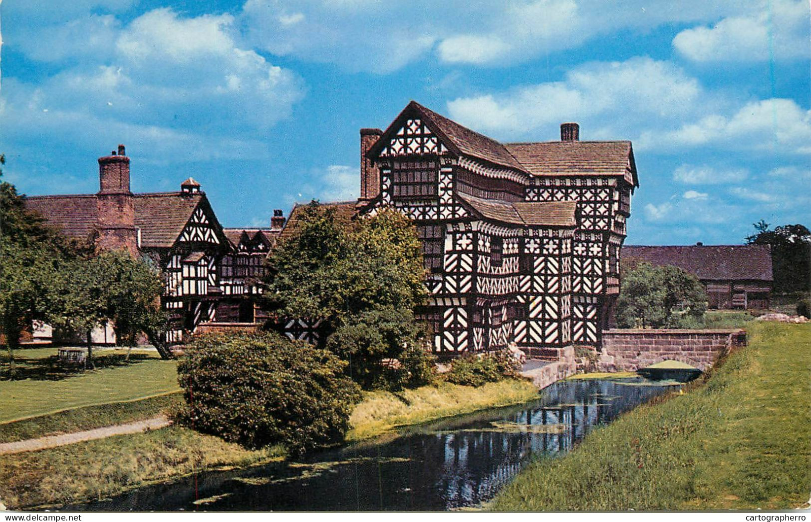 England Cheshire Little Moreton Hall Timbered Mansion - Autres & Non Classés