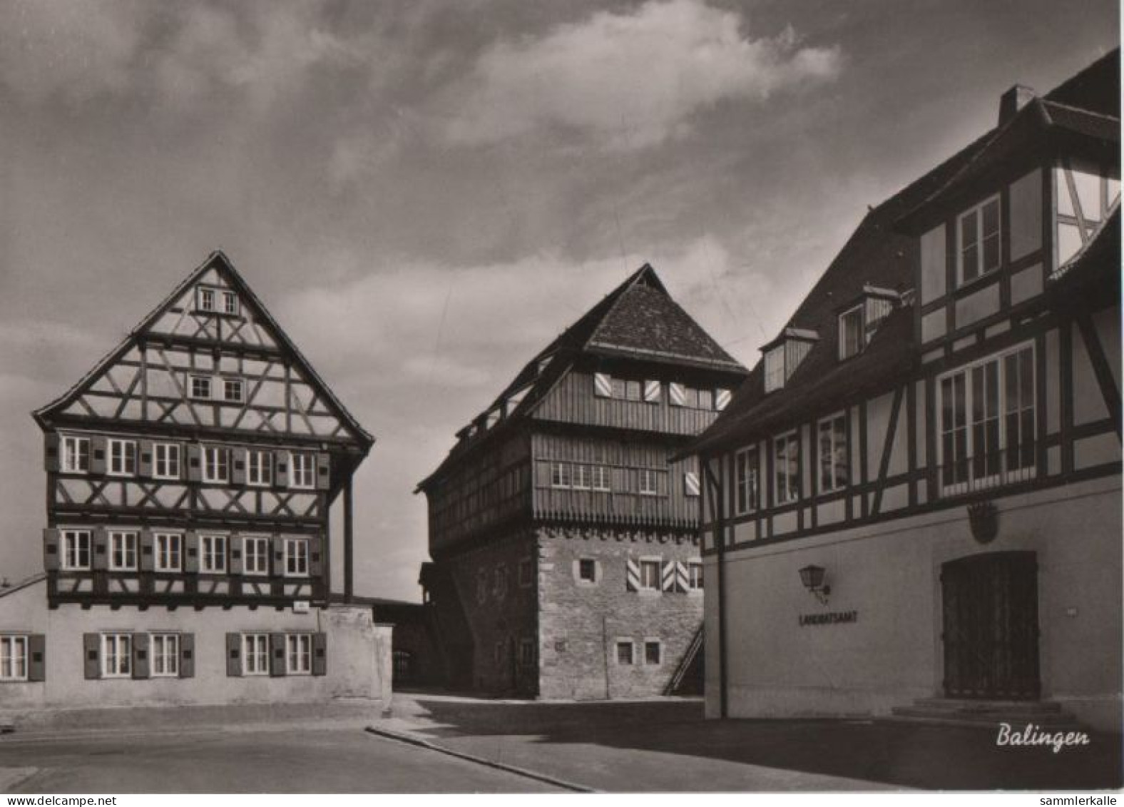 78517 - Balingen - Zollernschloss, Jugendherberge, Landratsamt - Ca. 1965 - Balingen