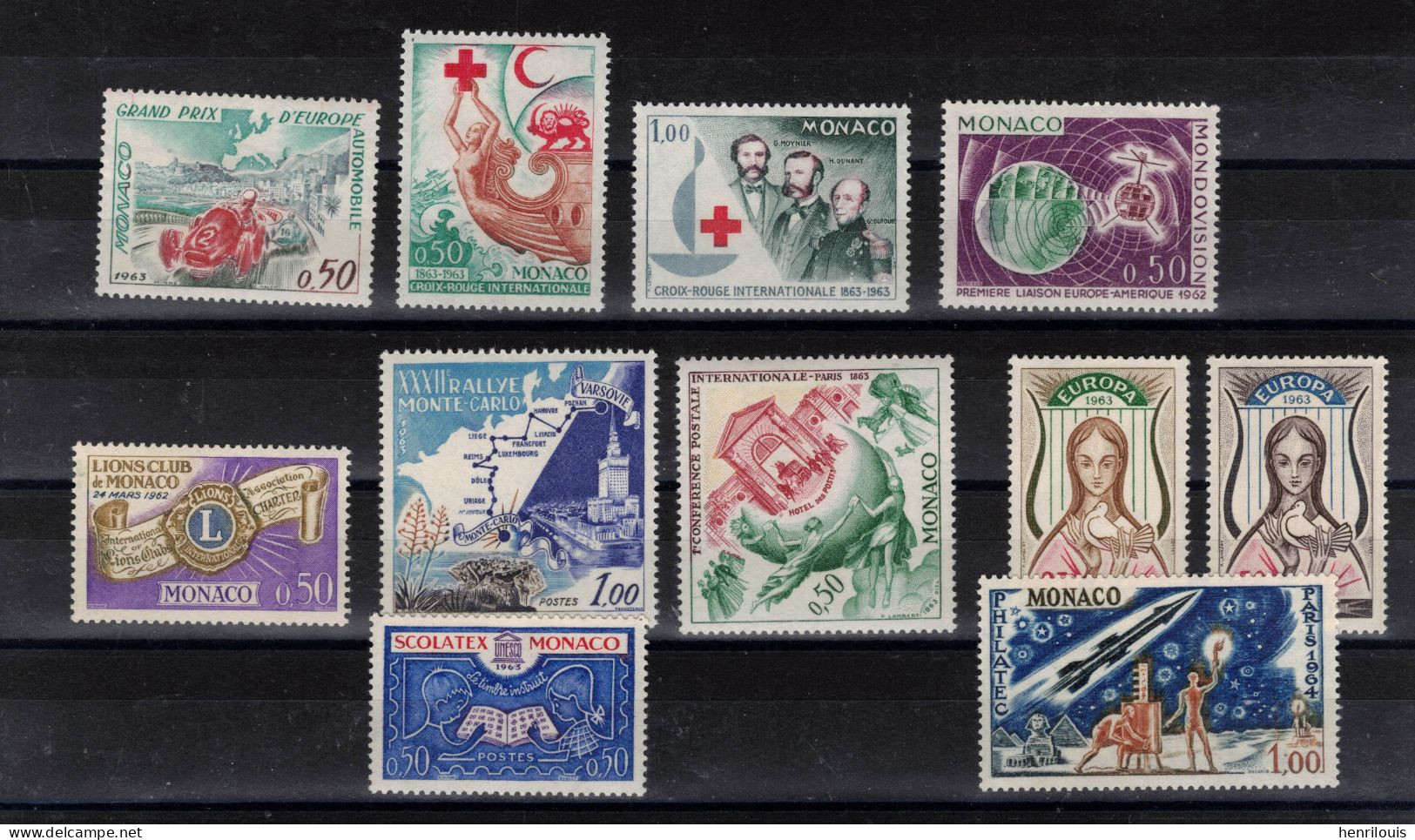 MONACO  Timbres Neufs **  De 1963 ( Ref  MC552  )  Lot - Unused Stamps