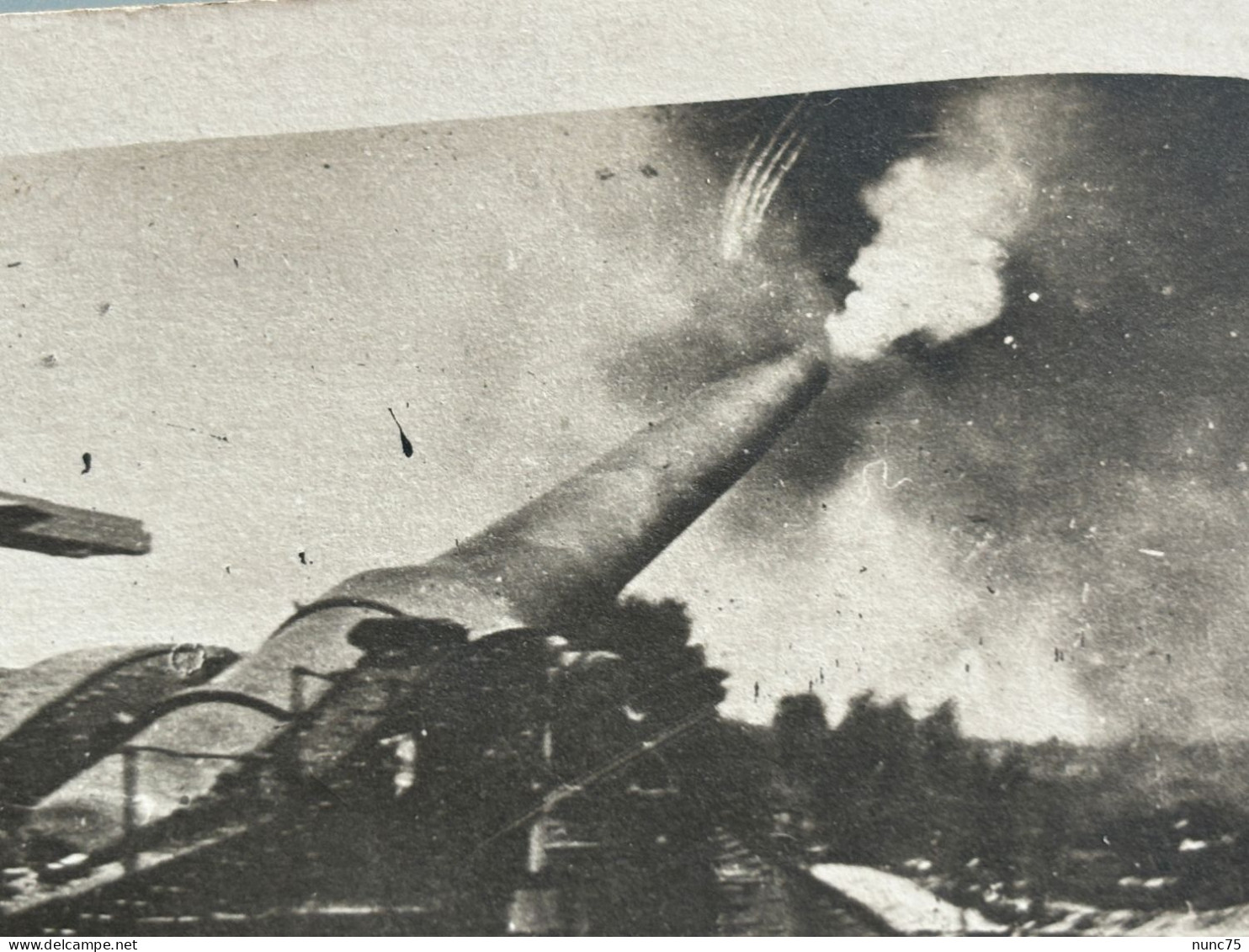 Artillerie Schneider Et Compagnie  LE CREUSOT  Canon De 320 Mm Mod. 1870/93 Sur Affût à Glissement Ww1 Guerre 1914 1918 - 1914-18