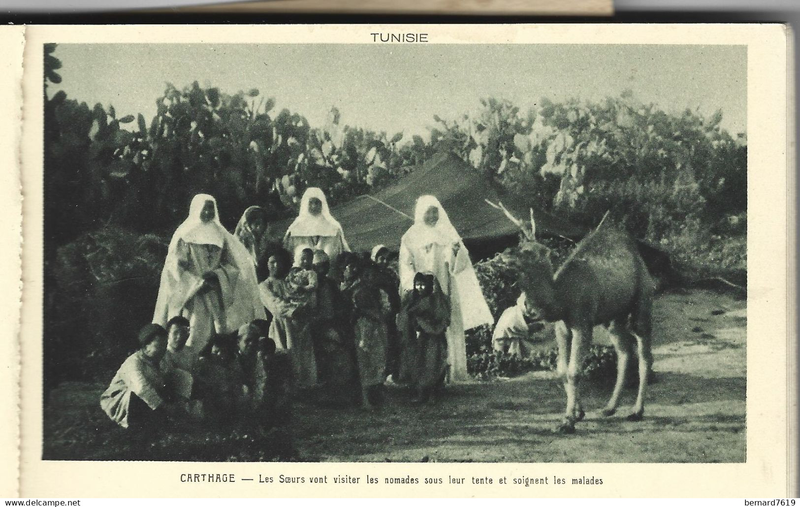 tunisie - carnet 10 cartes- soeurs missionnaires de notre dame d'afrique par birmandreis -tunis- carthage-kairouan