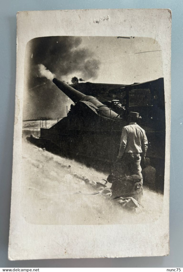 Artillerie Schneider Et Compagnie  LE CREUSOT  Canon De 320 Mm Mod. 1870/93 Sur Affût à Glissement Ww1 Guerre 1914 1918 - 1914-18