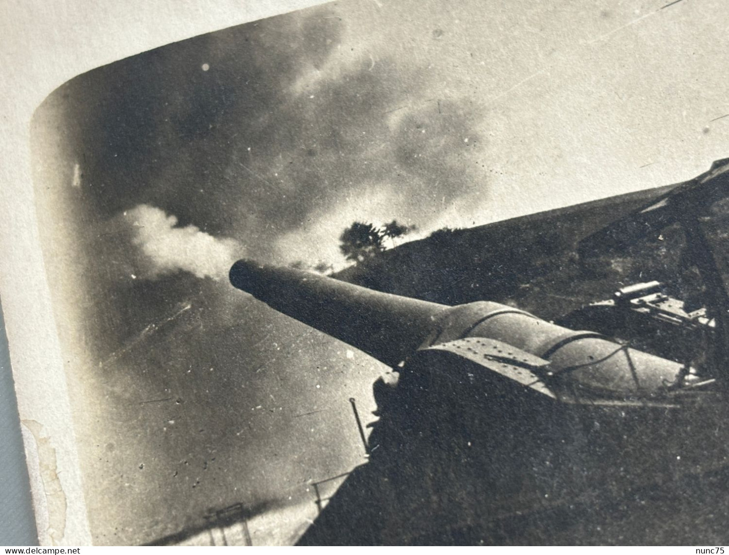 Artillerie Schneider Et Compagnie  LE CREUSOT  Canon De 320 Mm Mod. 1870/93 Sur Affût à Glissement Ww1 Guerre 1914 1918 - 1914-18