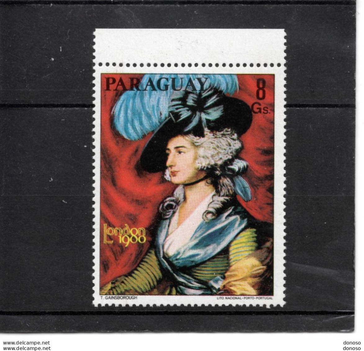 PARAGUAY 1978 Peinture De Gainsborough Yvert 1666 NEUF** MNH - Paraguay