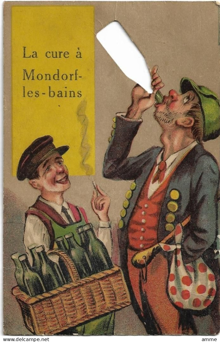 Mondorf-les-Bains    * (2 Cartes)   La Cure à Mondorf-les-bains / L'effet De L'eau De Mondorf-les-bains - Mondorf-les-Bains