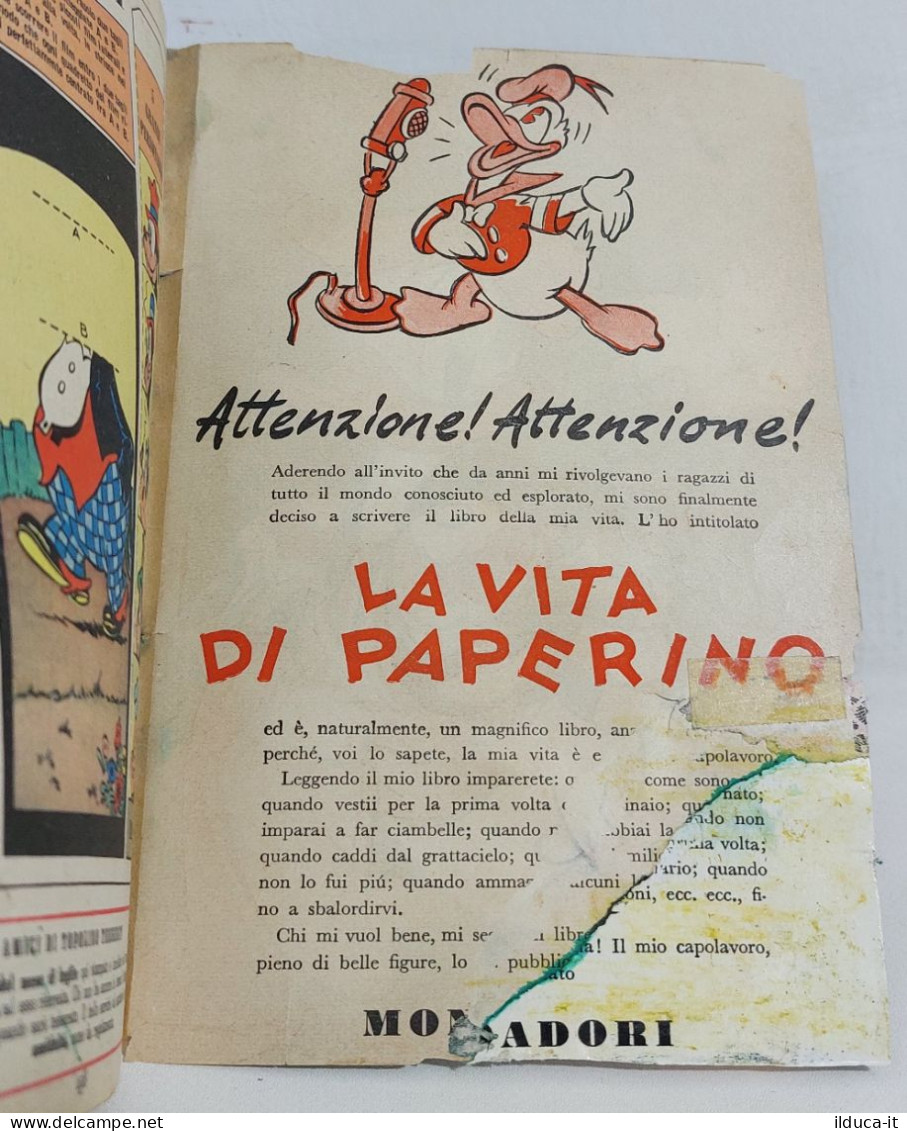 61000 TOPOLINO Libretto N. 17 - Mondadori 1950 - Disney