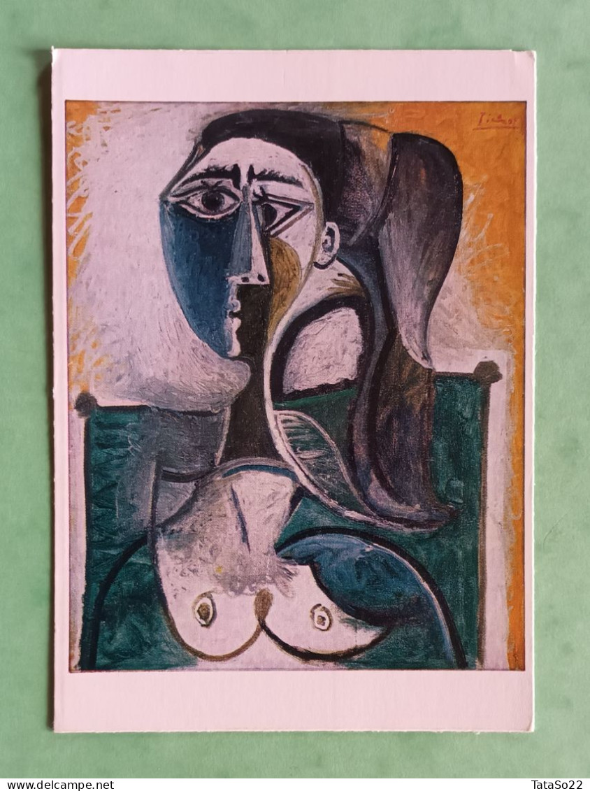 Fête De L'Humanité : Buste De Femme Assise De Pablo Picasso - Paintings