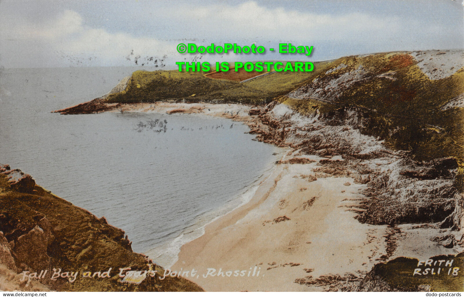 R377218 Rhossili. Fall Bay And Tears Point. F. Frith. 1966 - Welt