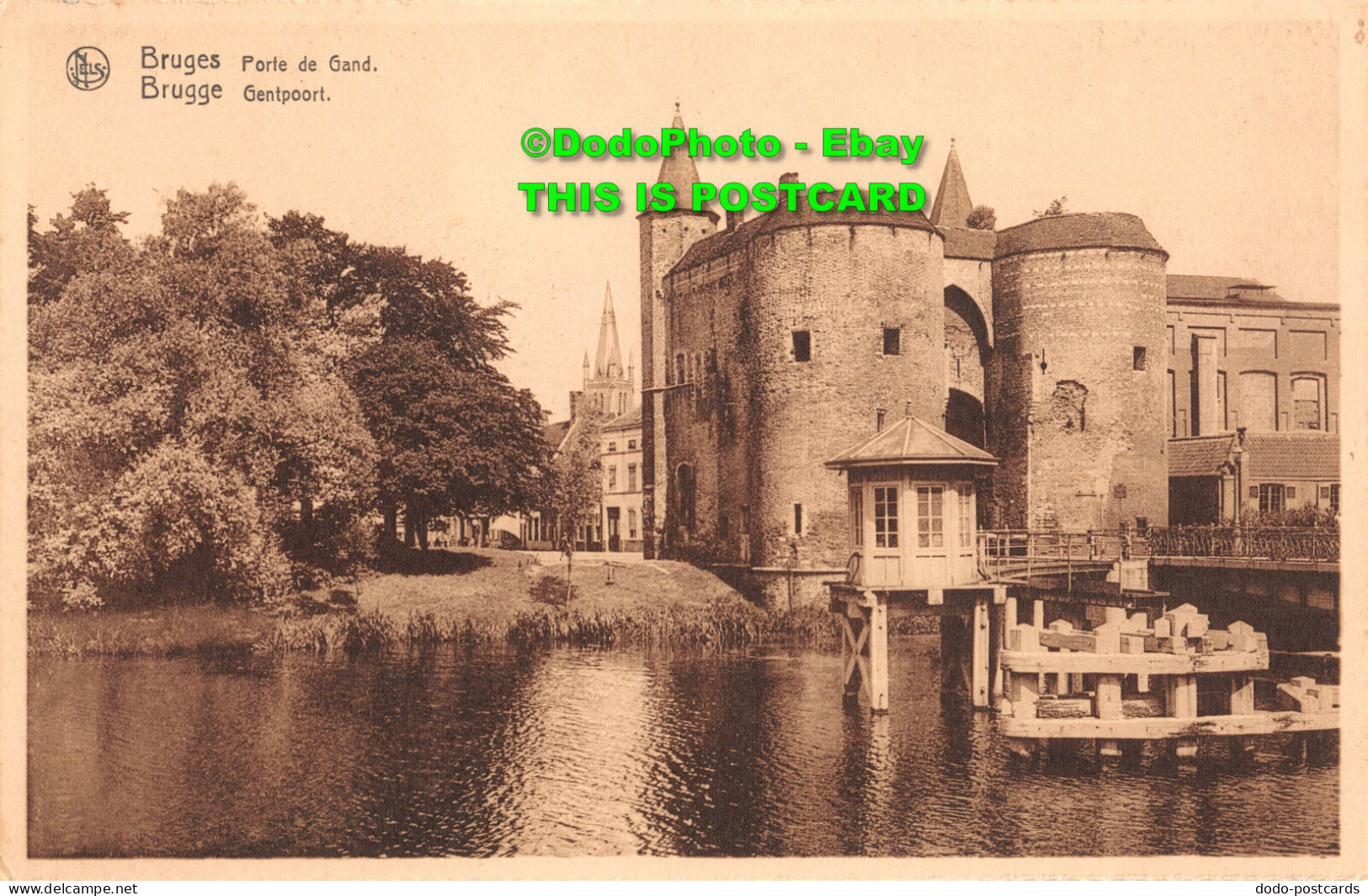 R377220 Bruges. Porte De Gand. Nels. Ern. Thill - Welt