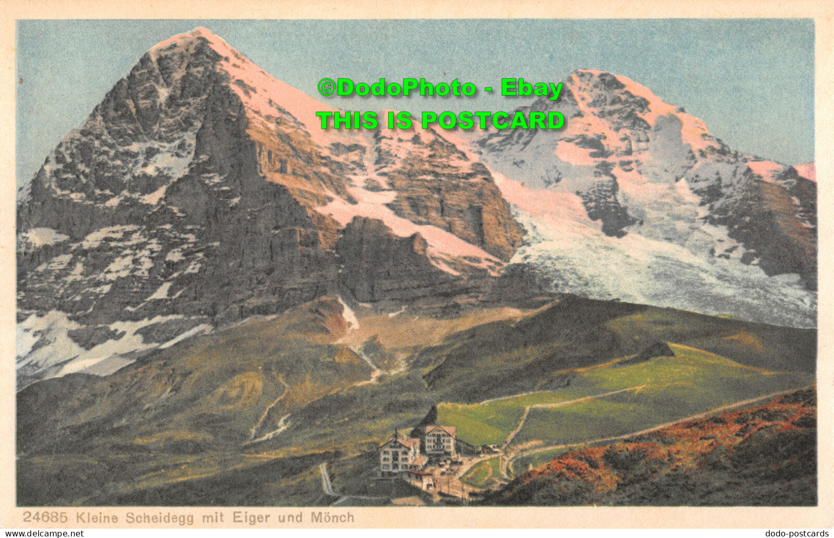 R377133 Kleine Scheidegg Mit Eiger Und Monch. Kilchberg. Wehrli - Welt