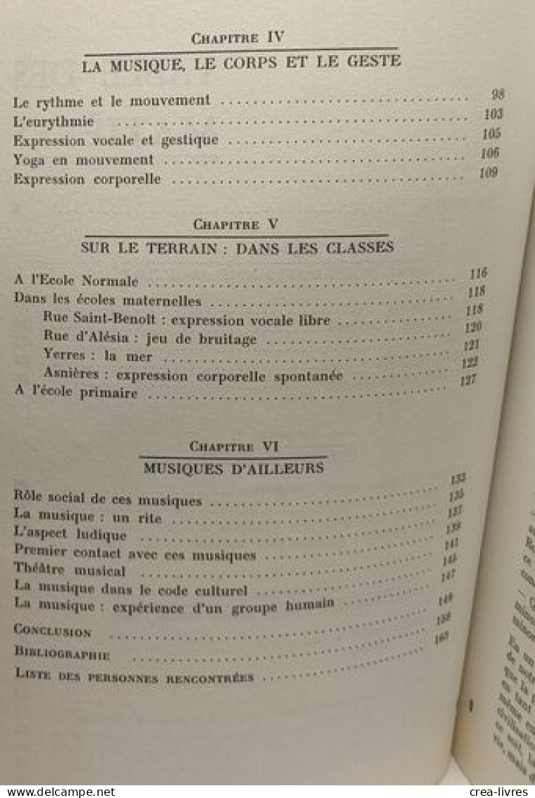 L'éveil Musical De L'enfant - Musica