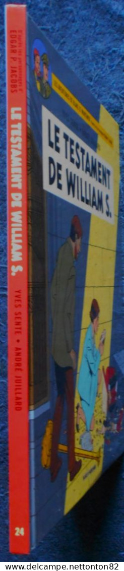 Yves Sente - André Julliard - Le Testament De Williams S. -  Éditions Blake Et Mortimer - ( Édition Originale 2016 ) . - Blake Et Mortimer