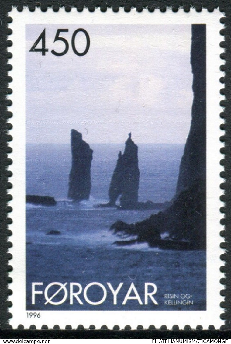 Feroe 1996 Correo 287 **/MNH Paisajes De La Isla  - Faroe Islands
