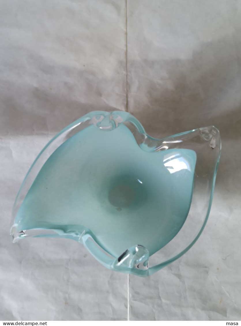 Vaso porta gioie vetro di Murano anni '60 - 70