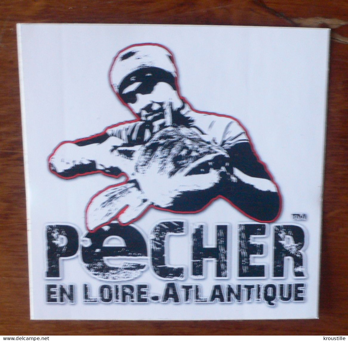 AUTCOLLANT PECHER EN LOIRE-ATLANTIQUE - Stickers