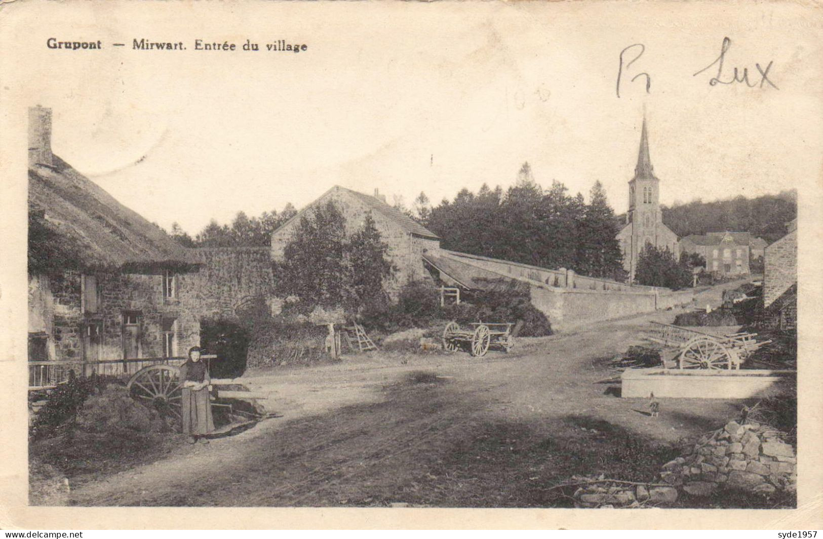 MIRWART (GRUPONT) Entrée Du Village - Saint-Hubert