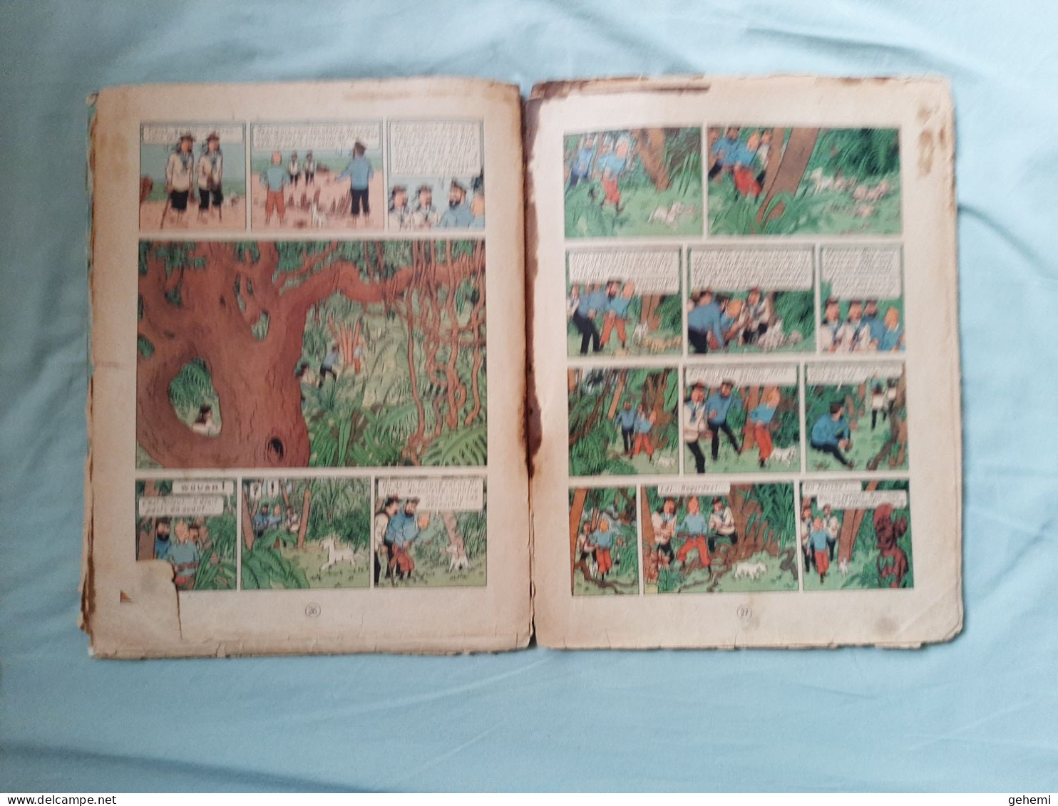 Tintin : Le Trésor De Rackham Le Rouge B1 1947 - Tintin