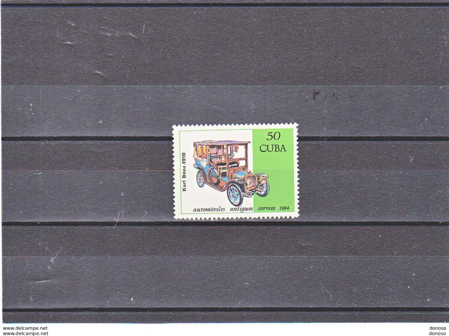 CUBA 1984 VOITURES KARL BENZ Yvert 2591 NEUF** MNH - Neufs