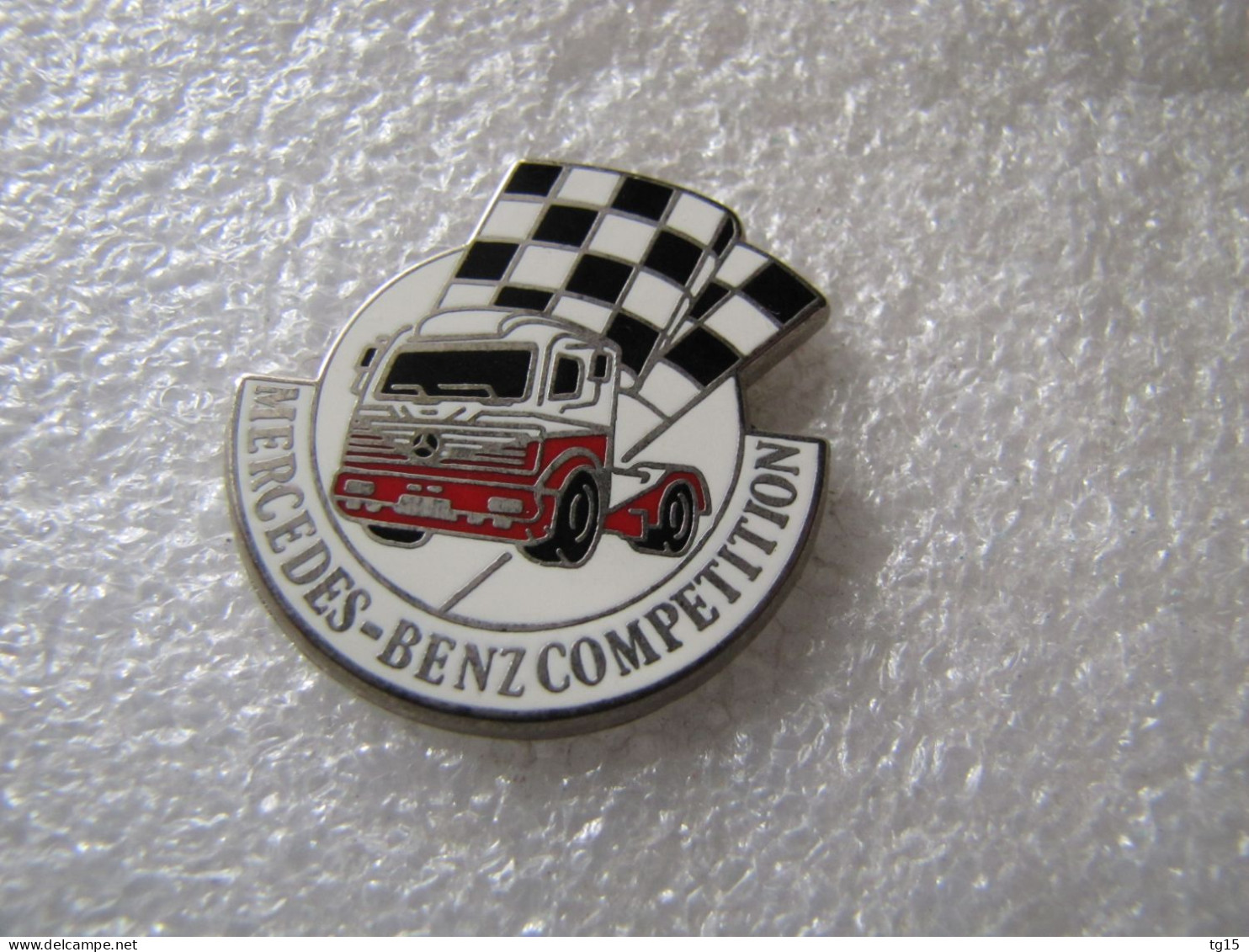 PIN'S   CAMION  MERCEDES-BENZ COMPÉTITION   Zamak SOFREC - Transports