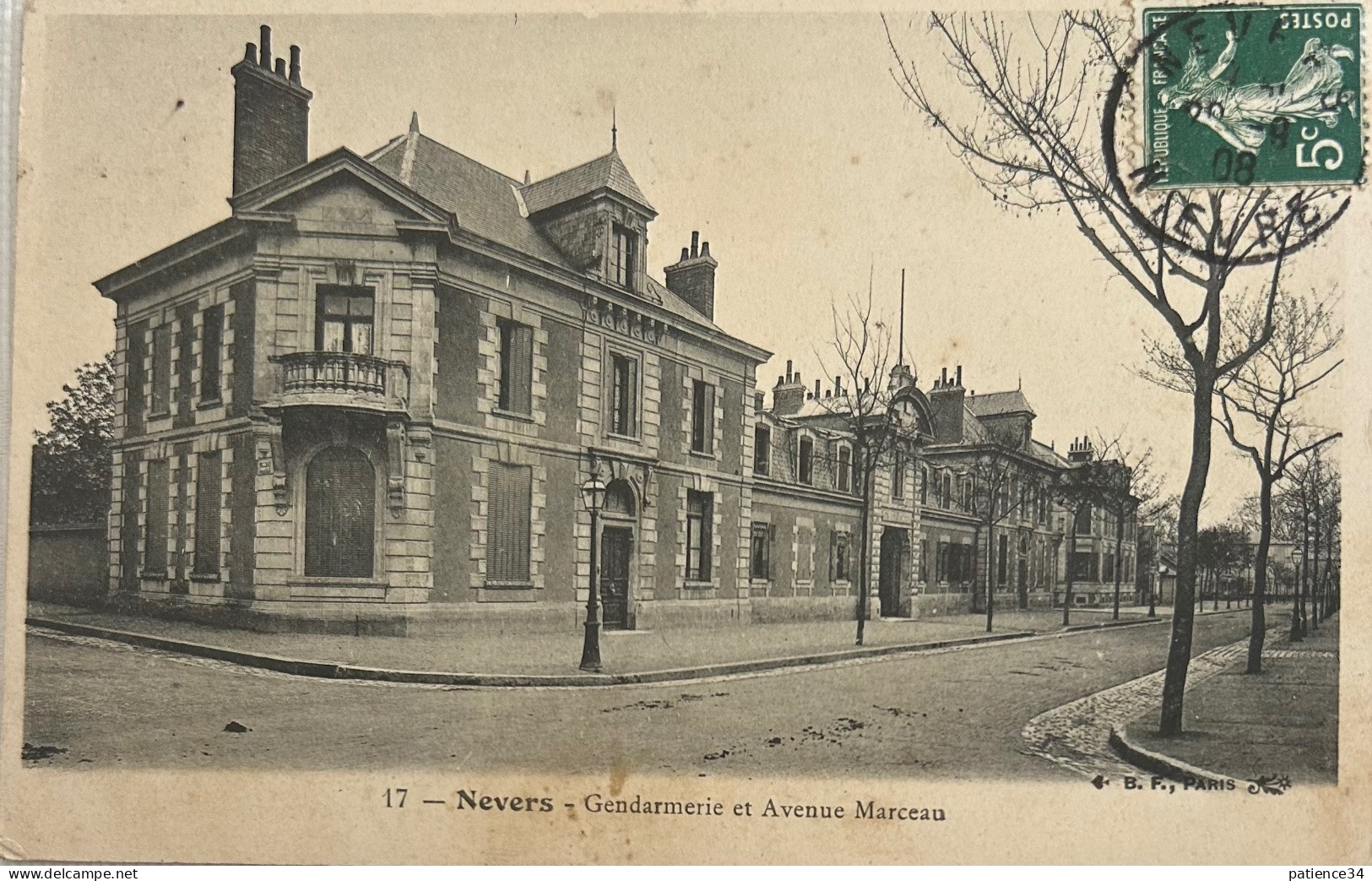 58 - NEVERS - Gendarmerie Et Avenue Marceau - Nevers