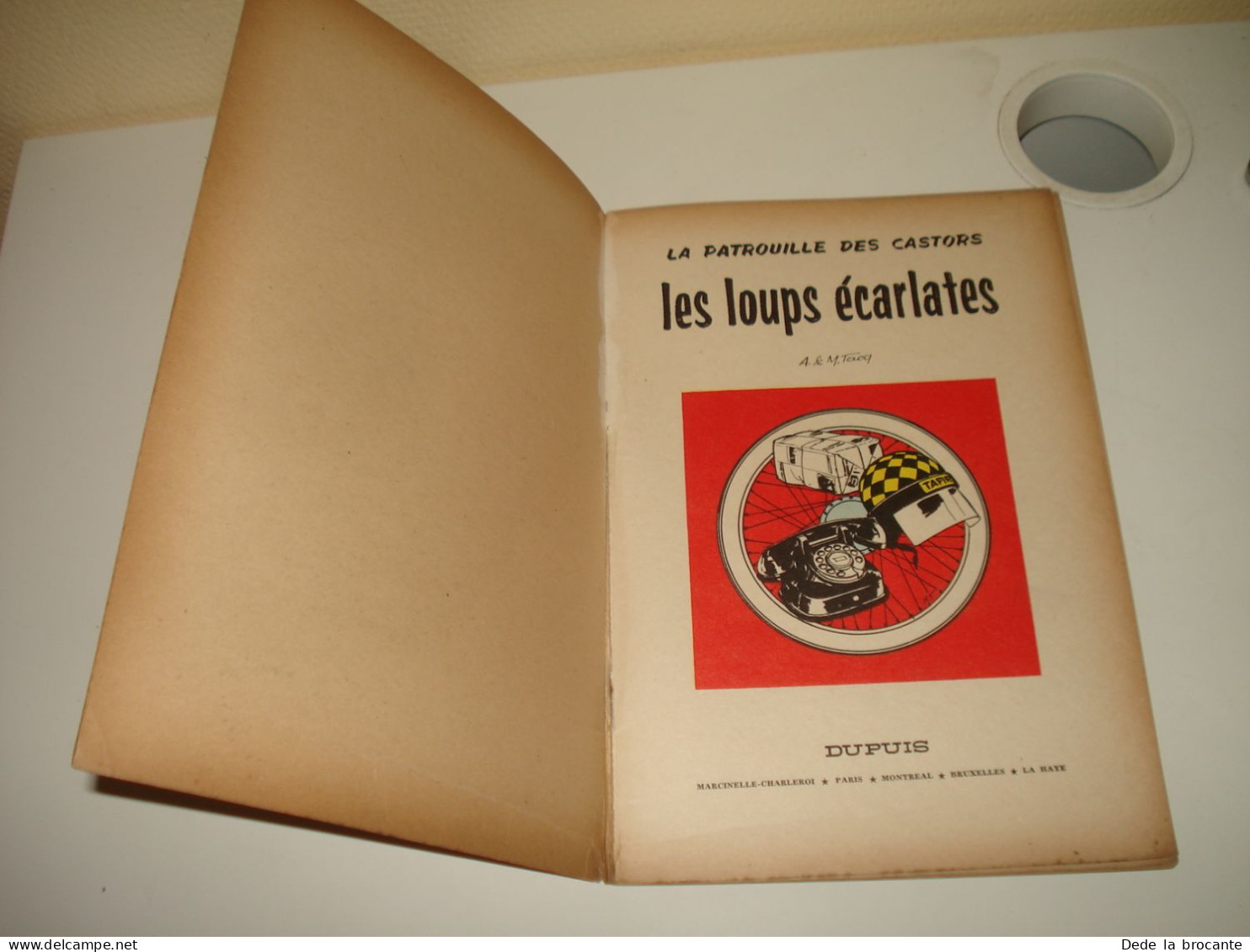 C54 (3) / Patrouille Des Castors 11 " Les Loups écarlates " E.O De 1964 - Patrouille Des Castors, La