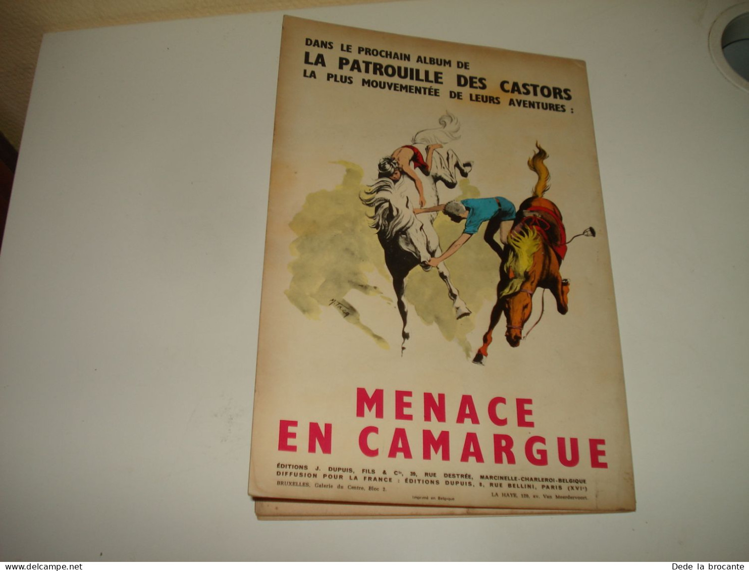 C54 (3) / Patrouille des castors 11 " Les loups écarlates " E.O de 1964