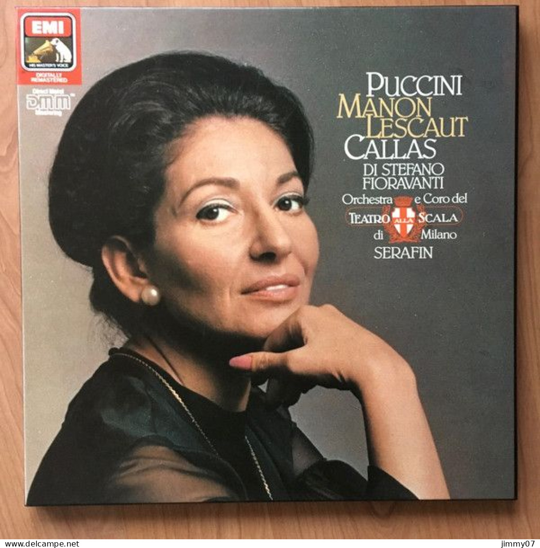 Puccini/ Callas/ Di Stefano/ Fioravanti/Serafin/ Coro Del Teatro Alla Scala Di Milano - Manon Lescaut (Box + 2xLP, Mono - Classique