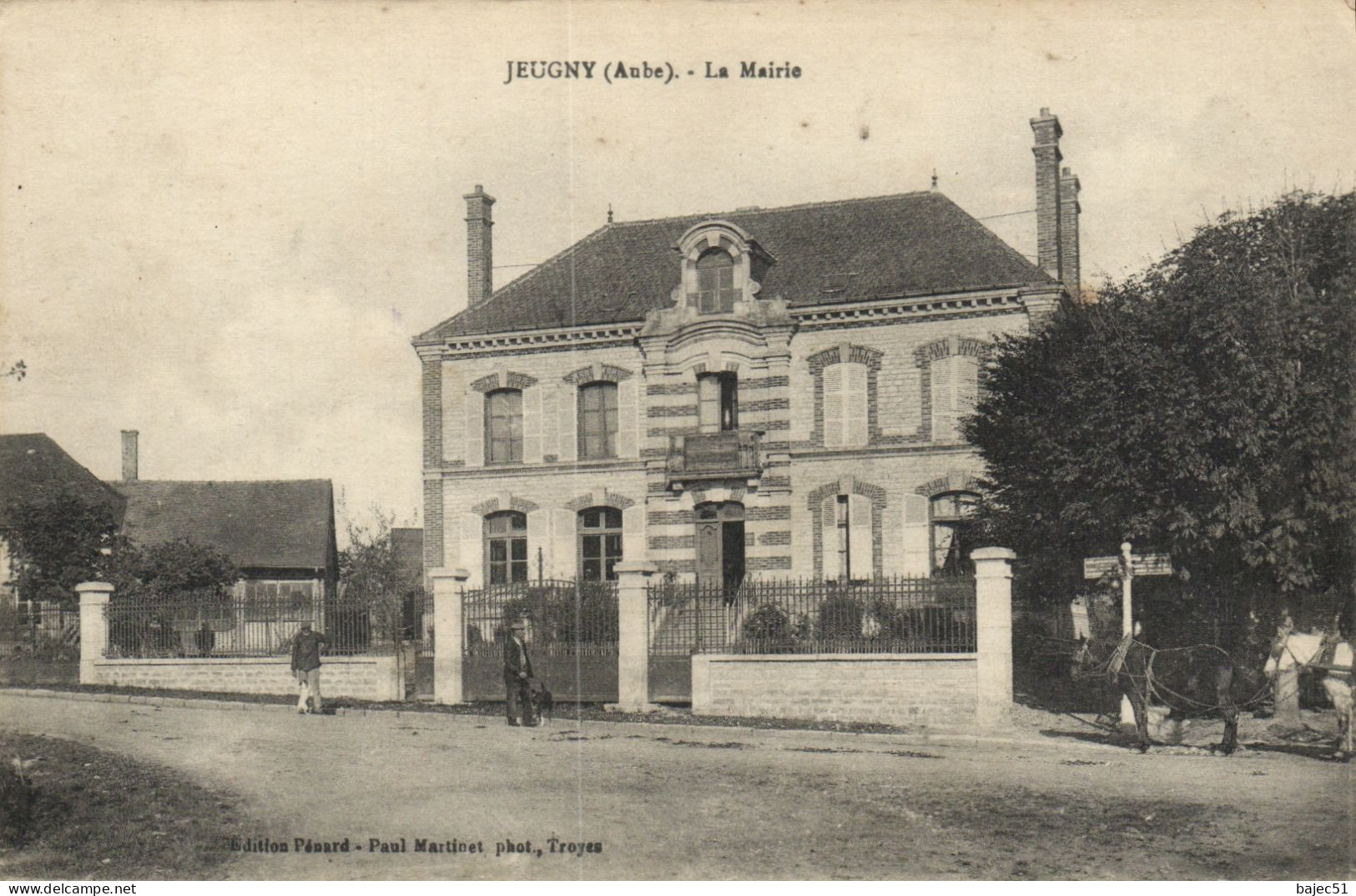 Jeugny - La Mairie - Autres & Non Classés