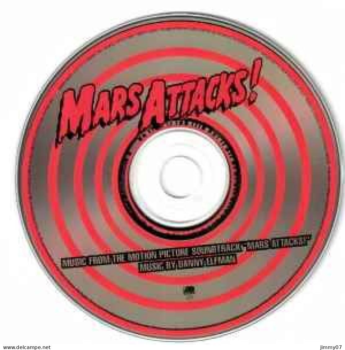 Danny Elfman - Mars Attacks! (Music From The Motion Picture Soundtrack) (CD, Album) - Música De Peliculas