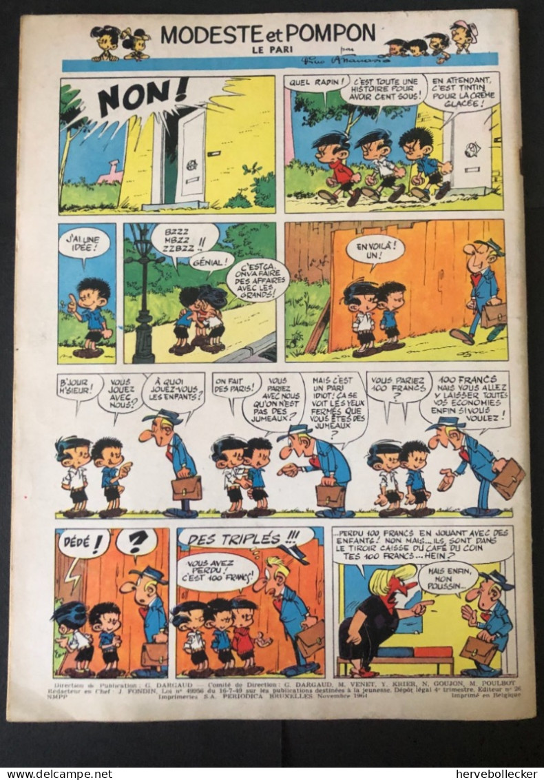 TINTIN Le Journal Des Jeunes N° 837  - 1964 - Tintin