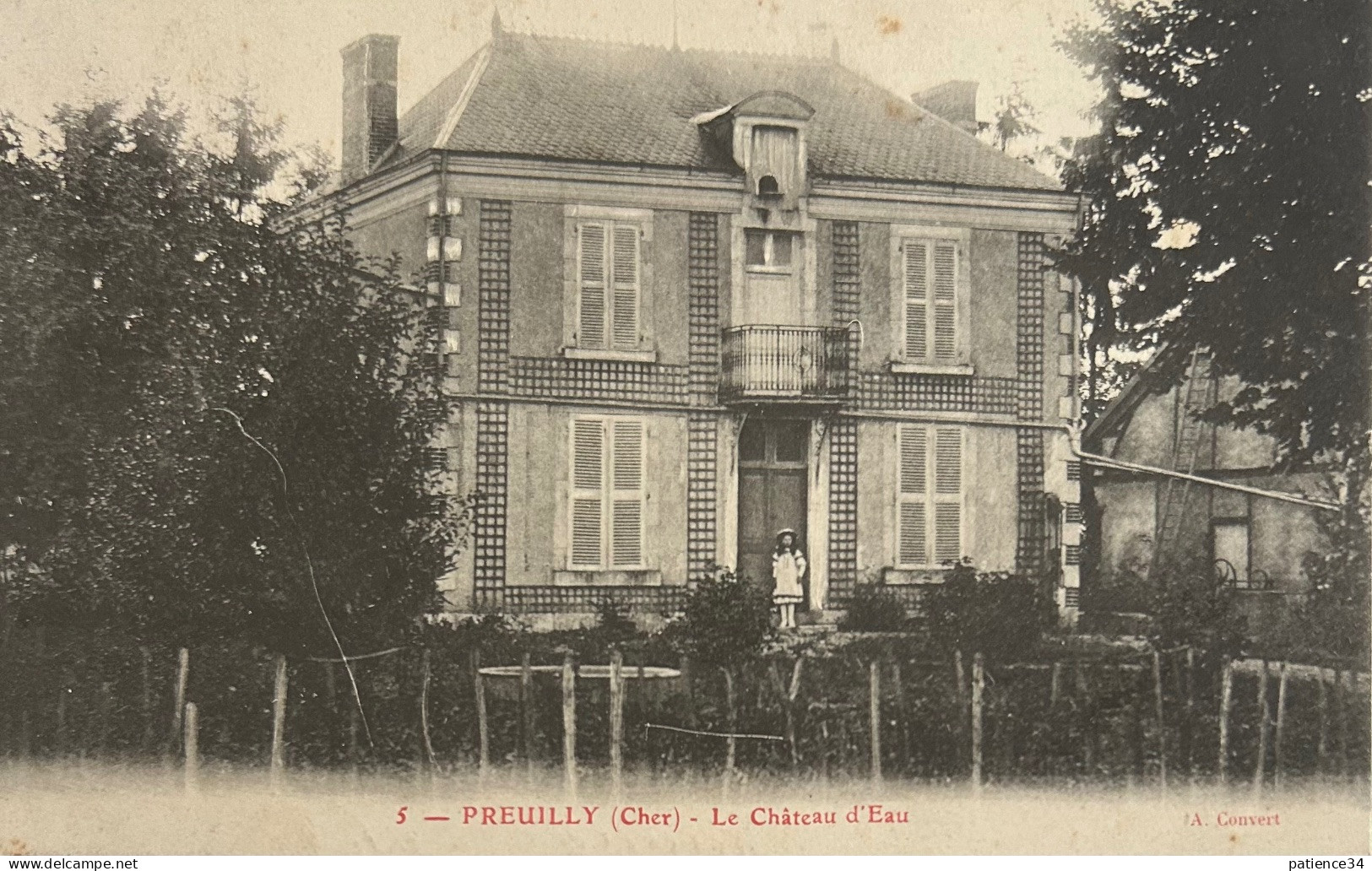 18 - PREUILLY - Le Château D’Eau - Autres & Non Classés