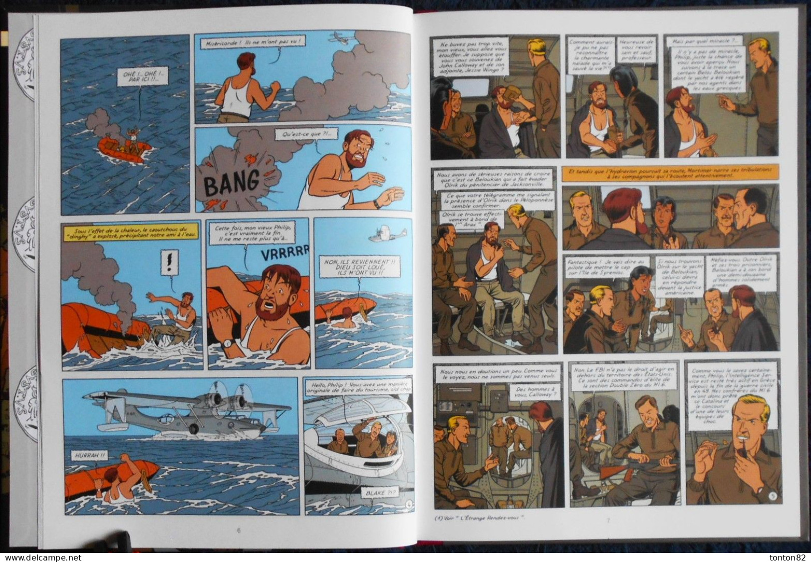 Jean Van Hamme - La Malédiction Des Trente Deniers -  Éditions Blake Et Mortimer - ( 2010 ) . - Blake Et Mortimer