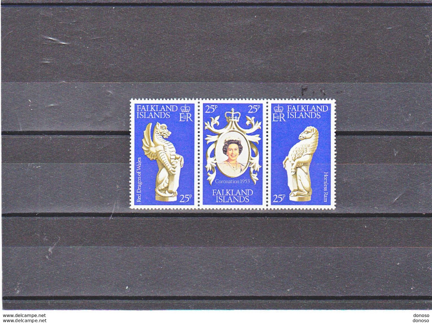 FALKLANDS 1978 Anniversaire Du Couronnement D'Elisabeth  II Yvert 271-273 NEUF* * MNH - Falkland Islands