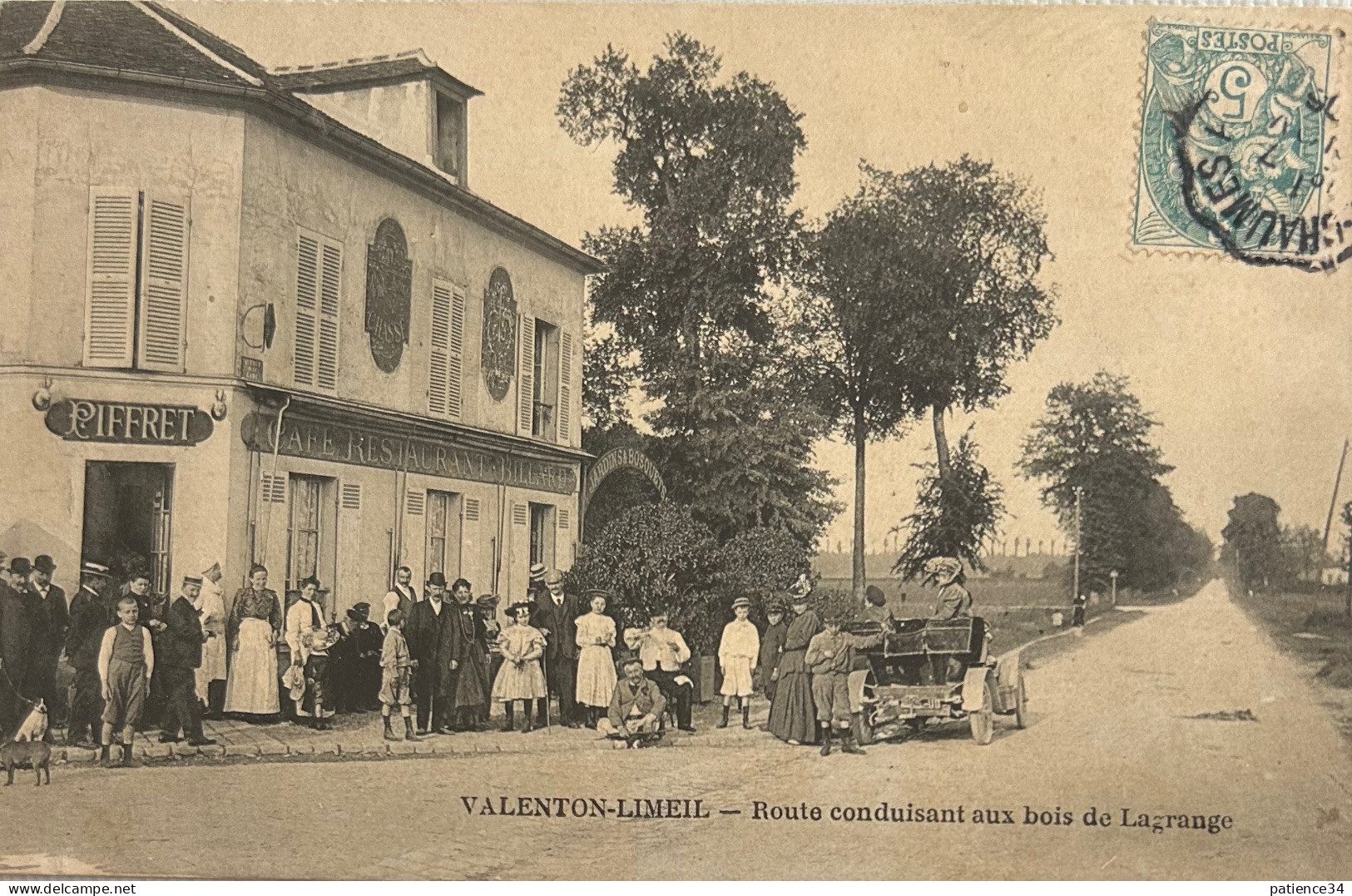 94 - VALENTON-LIMEIL- Route Conduisant Aux Bois De Lagrange - Valenton
